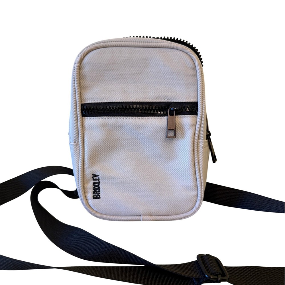 Brixley Crossbody Bag Women Small Cream Off-White Multi-Way Sling Messenger